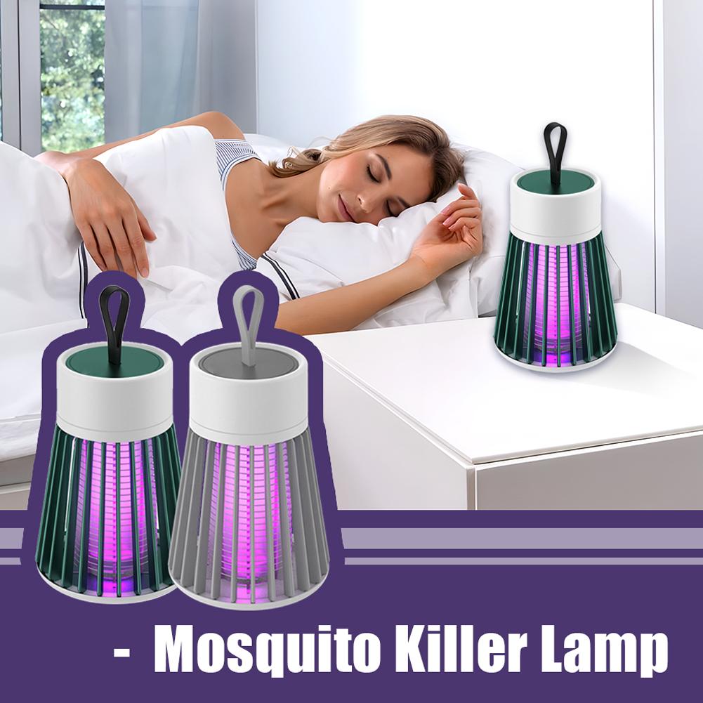 2025 Electric Shock Mosquito Killer Lamp USB Fly Trap Insect Repellent Outdoor Bedroom Trap Killer Anti Mosquito Zapper K5G3